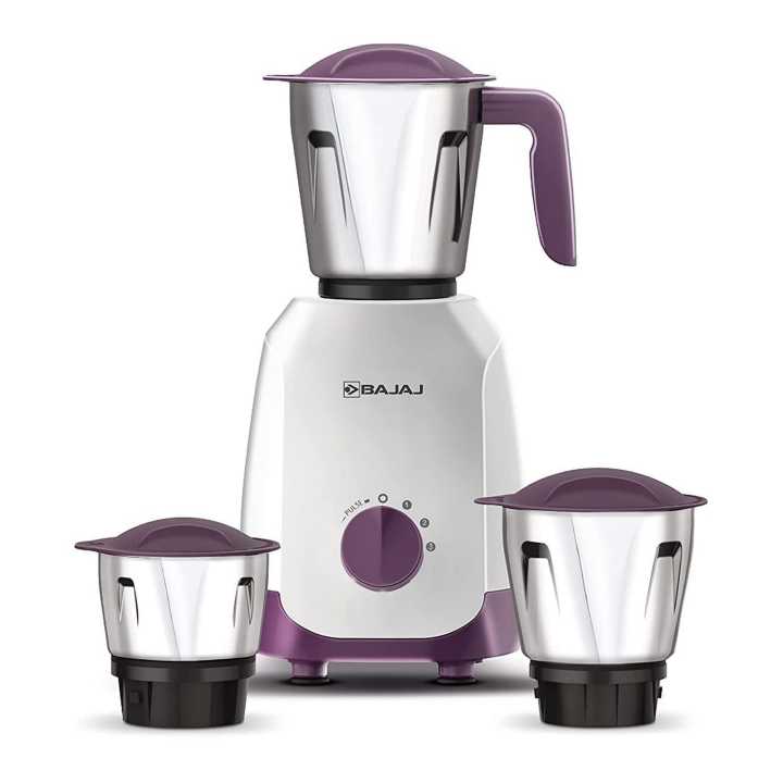 Bajaj 500W Ninja Series Elegance 3 Jar Mixer Grinder 410568